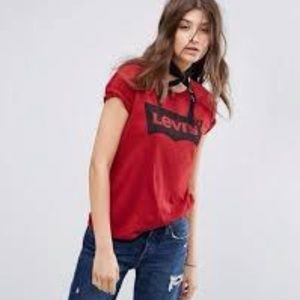 Levi’s Logo Tee Red Small